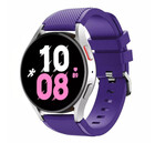 Strap-it® Strap-it Samsung Galaxy Watch 5 - 44mm Silikonarmband (Violett)