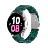 Strap-it® Samsung Galaxy Watch 5 - 44mm Harzarmband (Grün) Strap-it® Samsung Galaxy Watch 5 - 44mm Harzarmband (Grün)