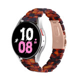 Strap-it® Samsung Galaxy Watch 5 - 44mm Harzarmband (Lava) Strap-it® Samsung Galaxy Watch 5 - 44mm Harzarmband (Lava)