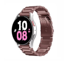 Strap-it® Samsung Galaxy Watch 5 - 44mm Stahlarmband (Bronzebraun) Strap-it® Samsung Galaxy Watch 5 - 44mm Stahlarmband (Bronzebraun)