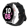 Strap-it® Strap-it Samsung Galaxy Watch 5 - 44mm Lederarmband (Schwarz) Strap-it® Strap-it Samsung Galaxy Watch 5 - 44mm Lederarmband (Schwarz)