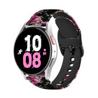 Strap-it® Strap-it Pink Flower Samsung Galaxy Watch 5 - 44mm Armband
