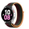 Strap-it® Strap-it Samsung Galaxy Watch 5 - 44mm Nylonarmband (Dunkel Kirsche) Strap-it® Strap-it Samsung Galaxy Watch 5 - 44mm Nylonarmband (Dunkel Kirsche)