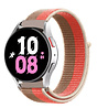 Strap-it® Strap-it Samsung Galaxy Watch 5 - 44mm Nylonarmband (Rosa Pomelo) Strap-it® Strap-it Samsung Galaxy Watch 5 - 44mm Nylonarmband (Rosa Pomelo)