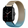Strap-it® Strap-It Amazfit GTS 2 Milanese Armband (Blau/Gold) Strap-it® Strap-It Amazfit GTS 2 Milanese Armband (Blau/Gold)
