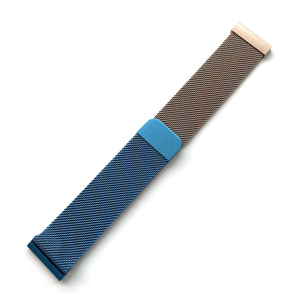 Strap-it® Strap-It Amazfit GTR 3 (Pro) Milanese Armband (Blau/Gold) Strap-it® Strap-It Amazfit GTR 3 (Pro) Milanese Armband (Blau/Gold)