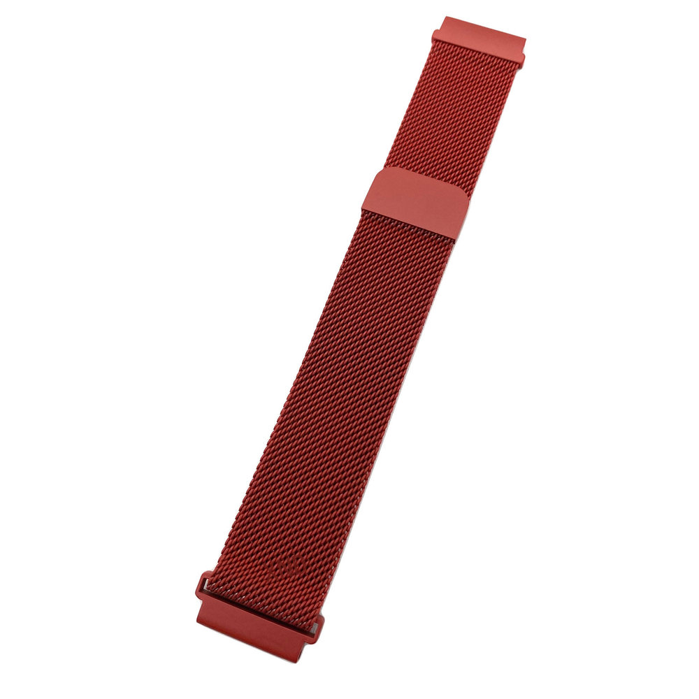 Strap-it® Strap-It Amazfit GTS 3 Milanese Armband (Rot) Strap-it® Strap-It Amazfit GTS 3 Milanese Armband (Rot)