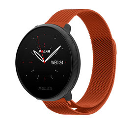 Strap-it® Polar Ignite 2 Milanese Armband (Orange) Strap-it® Polar Ignite 2 Milanese Armband (Orange)