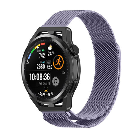 Strap-it® Strap-It Huawei Watch GT Runner Milanese Armband (Hellviolett) Strap-it® Strap-It Huawei Watch GT Runner Milanese Armband (Hellviolett)