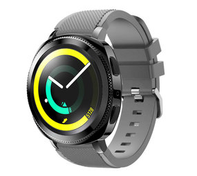 Strap-it® Samsung Gear Sport Silikonarmband (Grau) Strap-it® Samsung Gear Sport Silikonarmband (Grau)