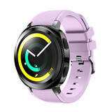 Strap-it® Samsung Gear Sport Silikonarmband (Lila) Strap-it® Samsung Gear Sport Silikonarmband (Lila)