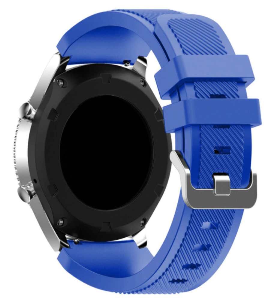 Strap-it® Strap-it Samsung Gear Sport Silikonarmband (blau)
