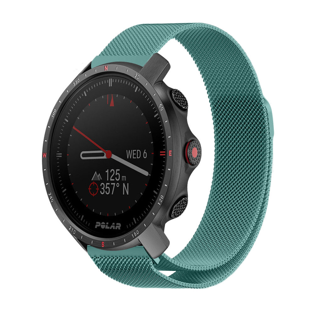 Strap-it® Strap-it Polar Grit X Pro Milanaise Armband (Grün)