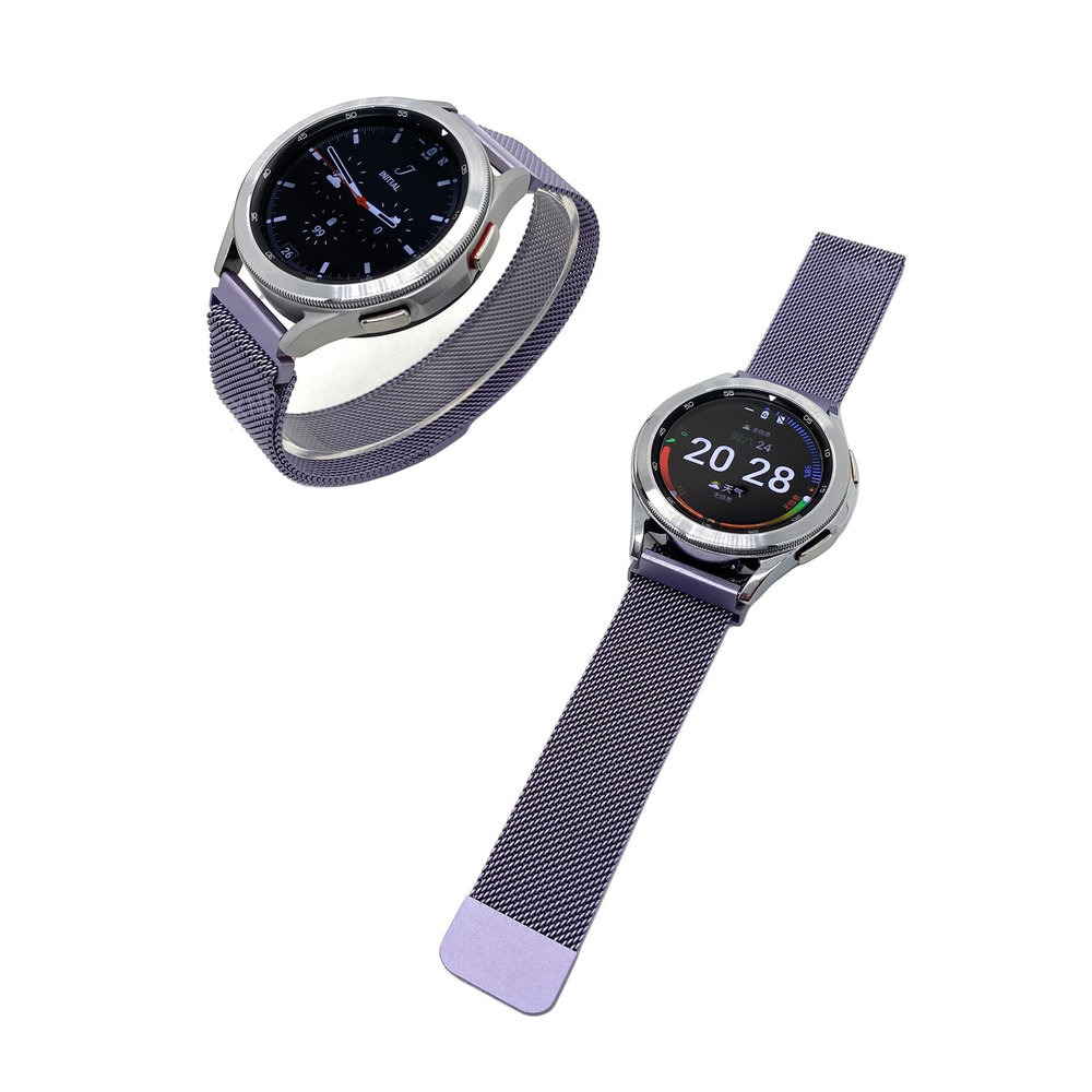 Strap-it® Strap-it Polar Vantage M Milanese Armband (Hellviolett) Strap-it® Strap-it Polar Vantage M Milanese Armband (Hellviolett)