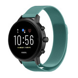 Strap-it® Fossil Gen 5 Milanese Armband (Grün) Strap-it® Fossil Gen 5 Milanese Armband (Grün)