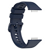 Strap-it® Strap-it Huawei Watch Fit 2 Silikonarmband (Dunkelblau) Strap-it® Strap-it Huawei Watch Fit 2 Silikonarmband (Dunkelblau)