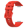 Strap-it® Strap-it Huawei Watch Fit 2 Silikonarmband (Rot) Strap-it® Strap-it Huawei Watch Fit 2 Silikonarmband (Rot)