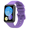 Strap-it® Strap-it Huawei Watch Fit 2 Silikonarmband (Lila) Strap-it® Strap-it Huawei Watch Fit 2 Silikonarmband (Lila)