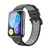 Strap-it® Strap-it Huawei Watch Fit 2 Sportarmband (Schwarz/Grau) Strap-it® Strap-it Huawei Watch Fit 2 Sportarmband (Schwarz/Grau)