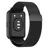 Strap-it® Strap-It Huawei Watch Fit 2 Milanese Armband (Schwarz) Strap-it® Strap-It Huawei Watch Fit 2 Milanese Armband (Schwarz)