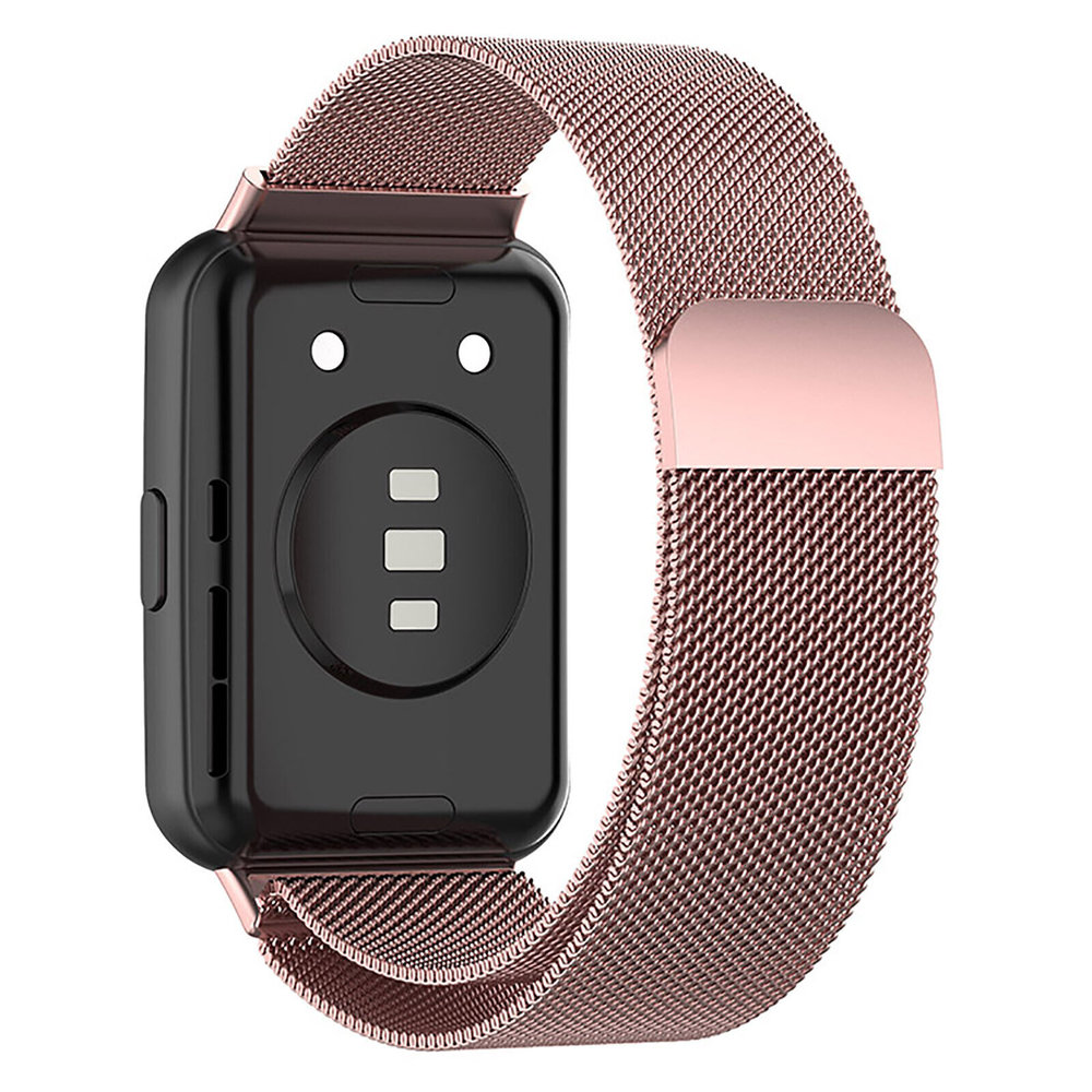 Strap-it® Strap-It Huawei Watch Fit 2 Milanese Armband (Rosa) Strap-it® Strap-It Huawei Watch Fit 2 Milanese Armband (Rosa)