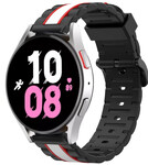 Strap-it® Strap-it Samsung Galaxy Watch 5 - 44mm Special Edition Band (Schwarz/Weiß)