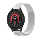 Strap-it® Strap-It Samsung Galaxy Watch 5 Pro Milanese Armband (Silber)
