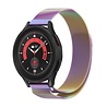 Strap-it® Strap-It Samsung Galaxy Watch 5 Pro Milanese Armband (Regenbogen) Strap-it® Strap-It Samsung Galaxy Watch 5 Pro Milanese Armband (Regenbogen)