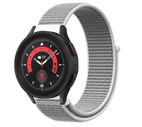 Strap-it® Samsung Galaxy Watch 5 Pro Nylonarmband (Muschel) Strap-it® Samsung Galaxy Watch 5 Pro Nylonarmband (Muschel)