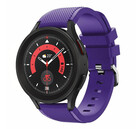 Strap-it® Strap-it Samsung Galaxy Watch 5 Pro Silikonarmband (Violett)