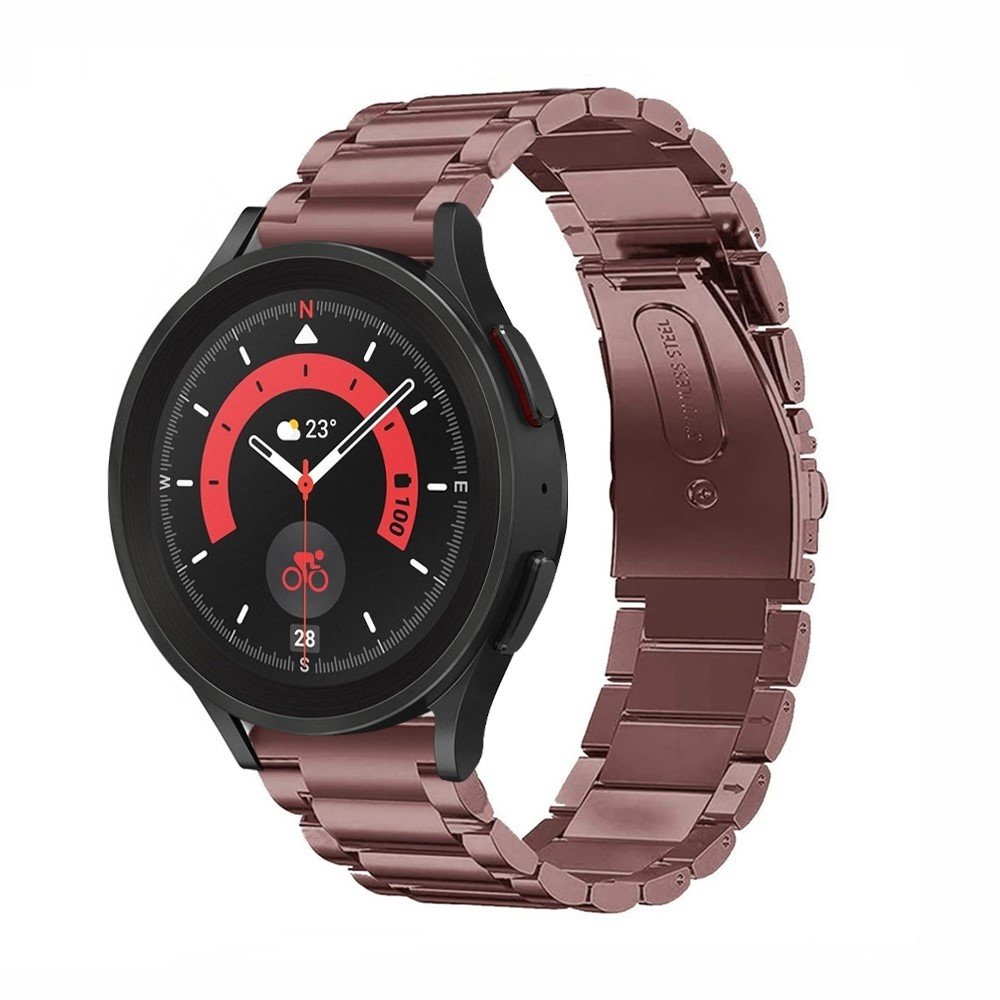 Strap-it® Strap-it Samsung Galaxy Watch 5 Pro Stahlarmband (Bronzebraun) Strap-it® Strap-it Samsung Galaxy Watch 5 Pro Stahlarmband (Bronzebraun)