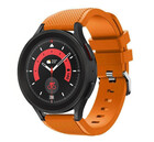 Strap-it® Strap-it Samsung Galaxy Watch 5 Pro Silikonarmband (Orange)