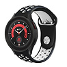 Strap-it® Strap-it Samsung Galaxy Watch 5 Pro Sportarmband (Schwarz/Weiß) Strap-it® Strap-it Samsung Galaxy Watch 5 Pro Sportarmband (Schwarz/Weiß)