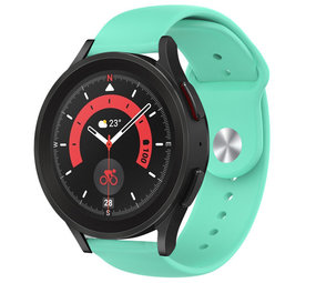 Strap-it® Samsung Galaxy Watch 5 Pro Sportarmband (Aqua) Strap-it® Samsung Galaxy Watch 5 Pro Sportarmband (Aqua)