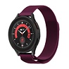 Strap-it® Strap-It Samsung Galaxy Watch 5 Pro Milanese Armband (Lila) Strap-it® Strap-It Samsung Galaxy Watch 5 Pro Milanese Armband (Lila)