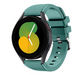 Strap-it® Samsung Galaxy Watch 5 - 40mm Silikonarmband (Piniengrün) Strap-it® Samsung Galaxy Watch 5 - 40mm Silikonarmband (Piniengrün)