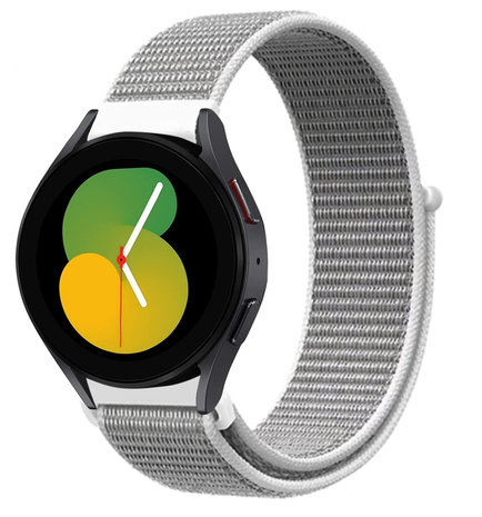 Strap-it® Strap-it Samsung Galaxy Watch 5 - 40mm Nylonarmband (Muschel) Strap-it® Strap-it Samsung Galaxy Watch 5 - 40mm Nylonarmband (Muschel)