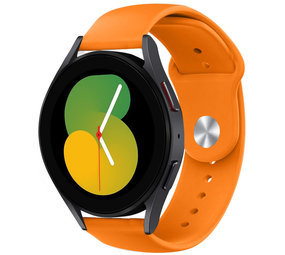 Strap-it® Samsung Galaxy Watch 5 - 40mm Sportarmband (Orange) Strap-it® Samsung Galaxy Watch 5 - 40mm Sportarmband (Orange)