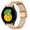 Strap-it® Strap-it Samsung Galaxy Watch 5 - 40mm Edelstahlarmband (Roségold) Strap-it® Strap-it Samsung Galaxy Watch 5 - 40mm Edelstahlarmband (Roségold)