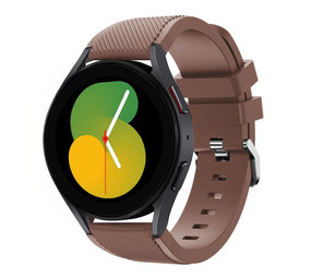 Strap-it® Samsung Galaxy Watch 5 - 40mm Silikonarmband (Kaffeebraun) Strap-it® Samsung Galaxy Watch 5 - 40mm Silikonarmband (Kaffeebraun)