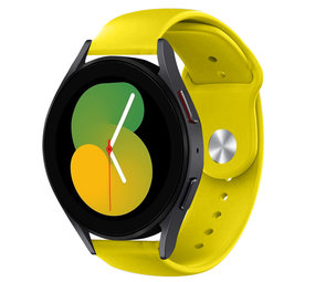 Strap-it® Samsung Galaxy Watch 5 - 40mm Sportarmband (Gelb) Strap-it® Samsung Galaxy Watch 5 - 40mm Sportarmband (Gelb)