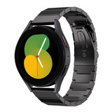 Strap-it® Samsung Galaxy Watch 5 - 40mm Metallarmband (Schwarz) Strap-it® Samsung Galaxy Watch 5 - 40mm Metallarmband (Schwarz)