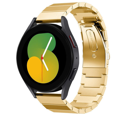 Strap-it® Strap-it Samsung Galaxy Watch 5 - 40mm Metallarmband (Gold)