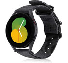 Strap-it® Strap-it Samsung Galaxy Watch 5 - 40mm Nylon-Schnallenarmband (Schwarz)