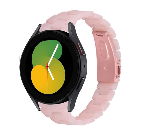 Strap-it® Strap-it Samsung Galaxy Watch 5 - 40mm Harzarmband (Rosa)