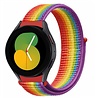 Strap-it® Strap-it Samsung Galaxy Watch 5 - 40mm Nylonarmband (Regenbogen) Strap-it® Strap-it Samsung Galaxy Watch 5 - 40mm Nylonarmband (Regenbogen)