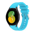 Strap-it® Strap-it Samsung Galaxy Watch 5 - 40mm Armband Silikon (Hellblau)