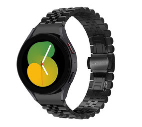 Strap-it® Samsung Galaxy Watch 5 - 40mm Jubilee Stahlarmband (Schwarz) Strap-it® Samsung Galaxy Watch 5 - 40mm Jubilee Stahlarmband (Schwarz)