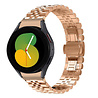 Strap-it® Strap-it Samsung Galaxy Watch 5 - 40mm Jubilee Stahlarmband (Roségold) Strap-it® Strap-it Samsung Galaxy Watch 5 - 40mm Jubilee Stahlarmband (Roségold)