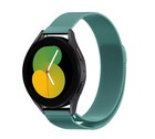 Strap-it® Strap-It Samsung Galaxy Watch 5 - 40mm Milanese Armband (Grün)